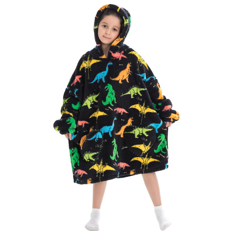 Oversized Thermal Sweatshirt for Kids