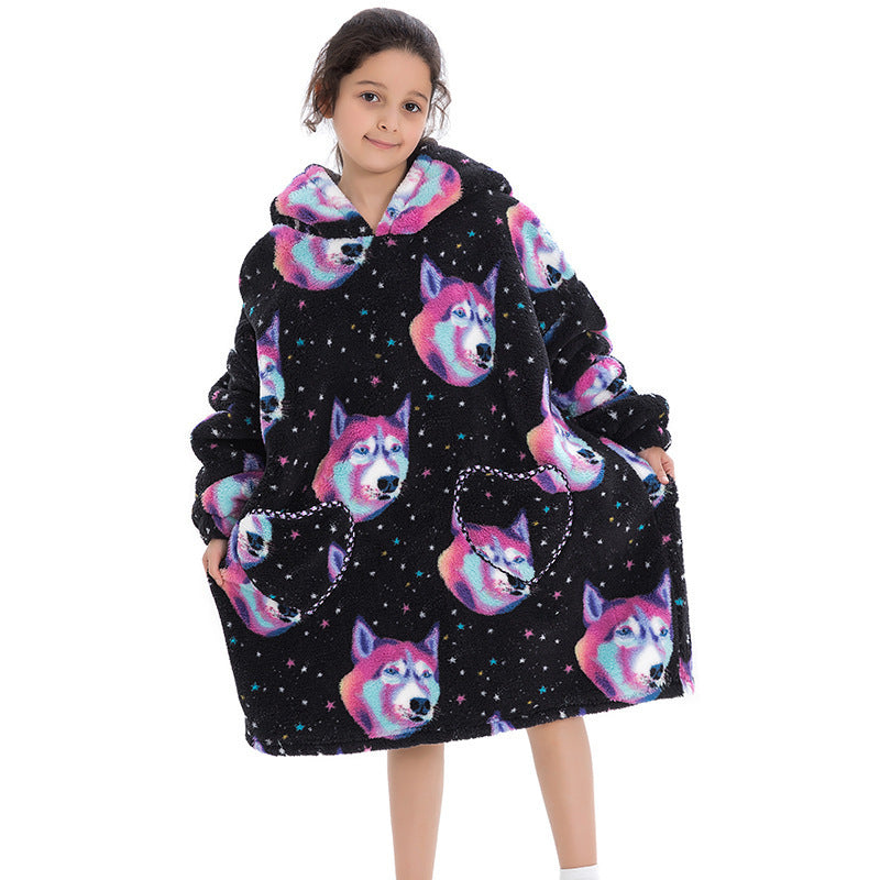 Oversized Thermal Sweatshirt for Kids