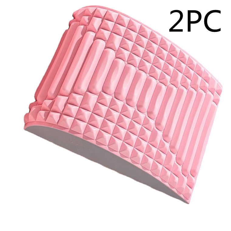 Back Stretcher Pillow Neck Lumbar Support Massager Sciatica Herniated Disc Pain Relief Massage Relaxation