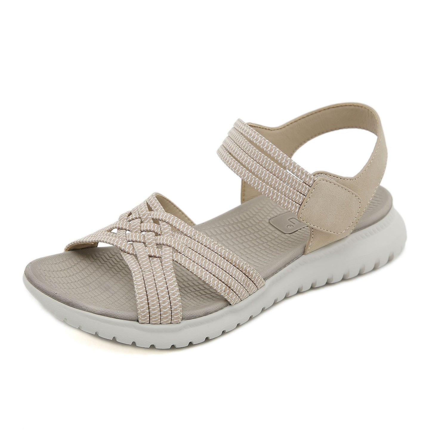 Women's Lightweight Sports Style Comfortable Elastic Plus Size Sandals