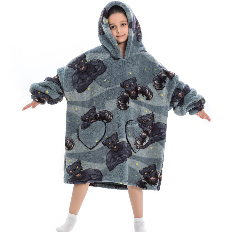 Oversized Thermal Sweatshirt for Kids