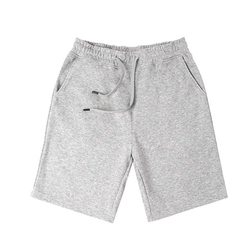 Unisex Heavy Knit Sports Drawstring Shorts