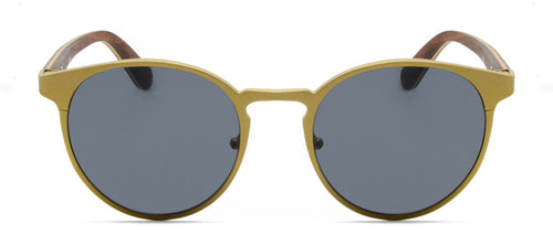 Perfect Storm - Titanium & Wood Sunglasses