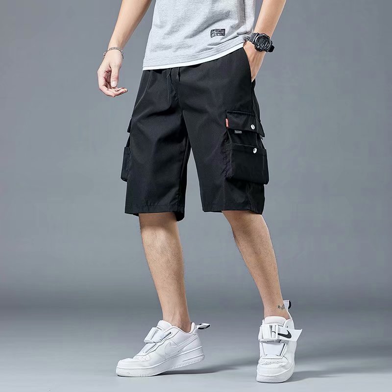 Loose Multi-pocket Cargo Shorts