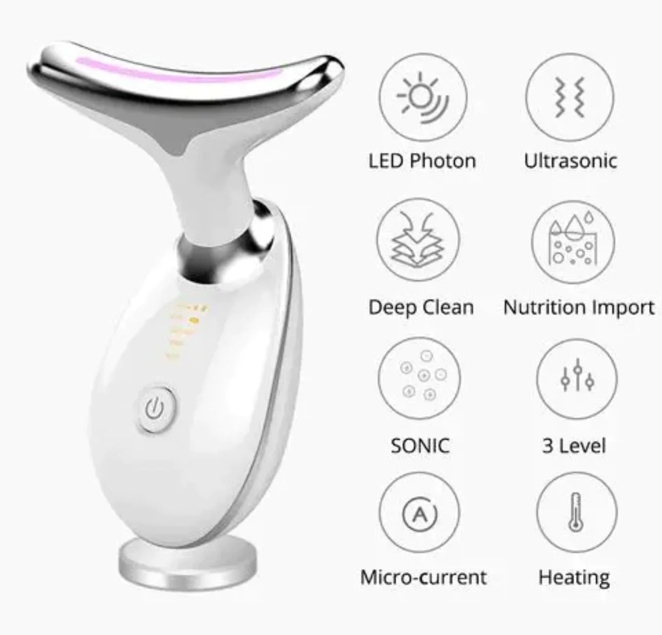 LED Neck Beauty Device anti Wrinkles Device