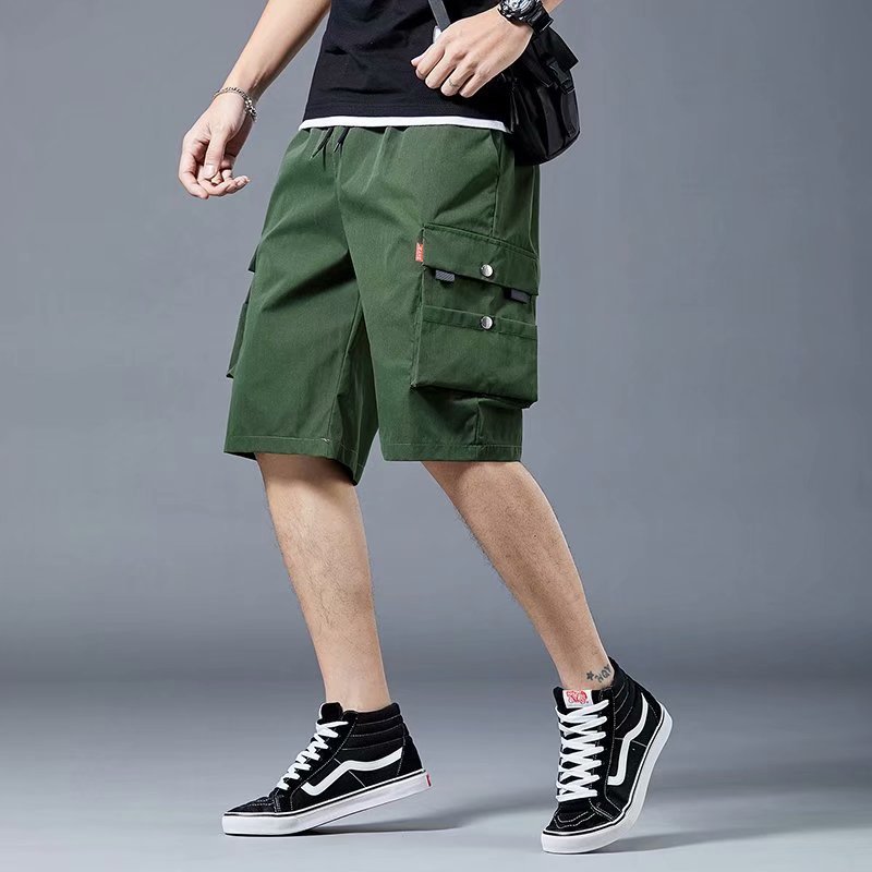 Loose Multi-pocket Cargo Shorts