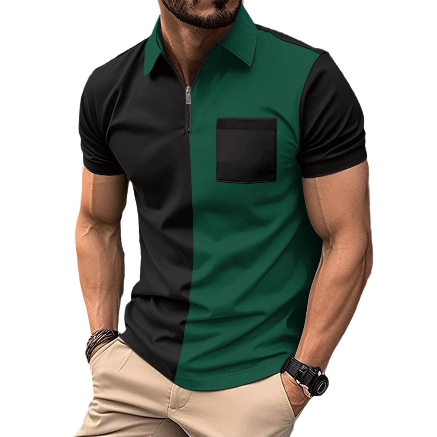 Men's Casual Polo Shirt