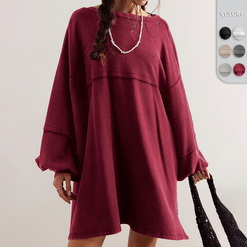 Women Autumn Shirt Dress