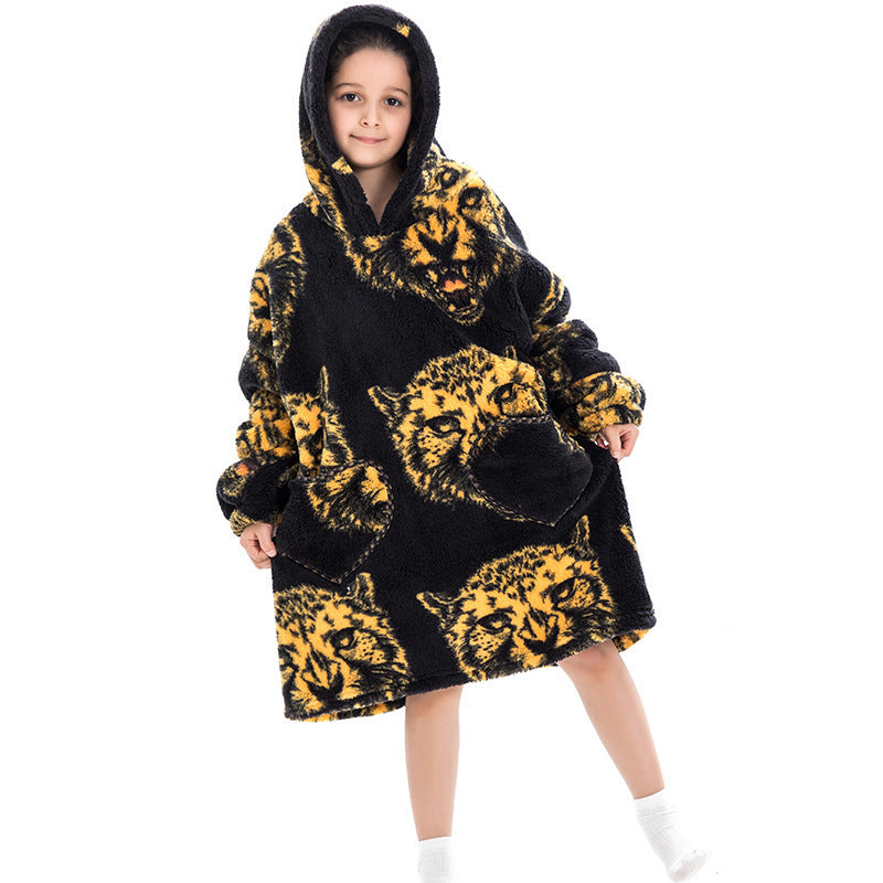 Oversized Thermal Sweatshirt for Kids