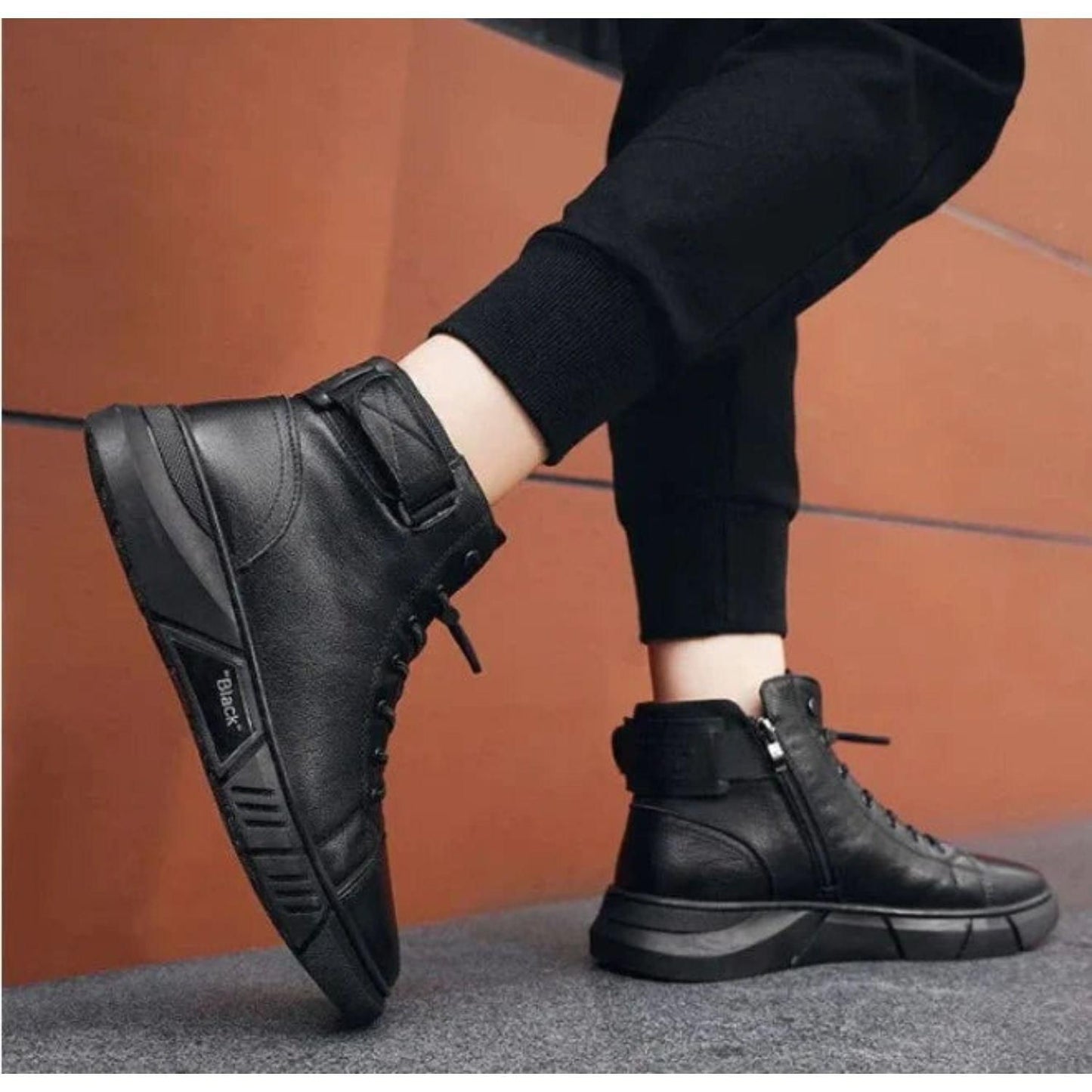 Mens Stylish Synthetic Boots