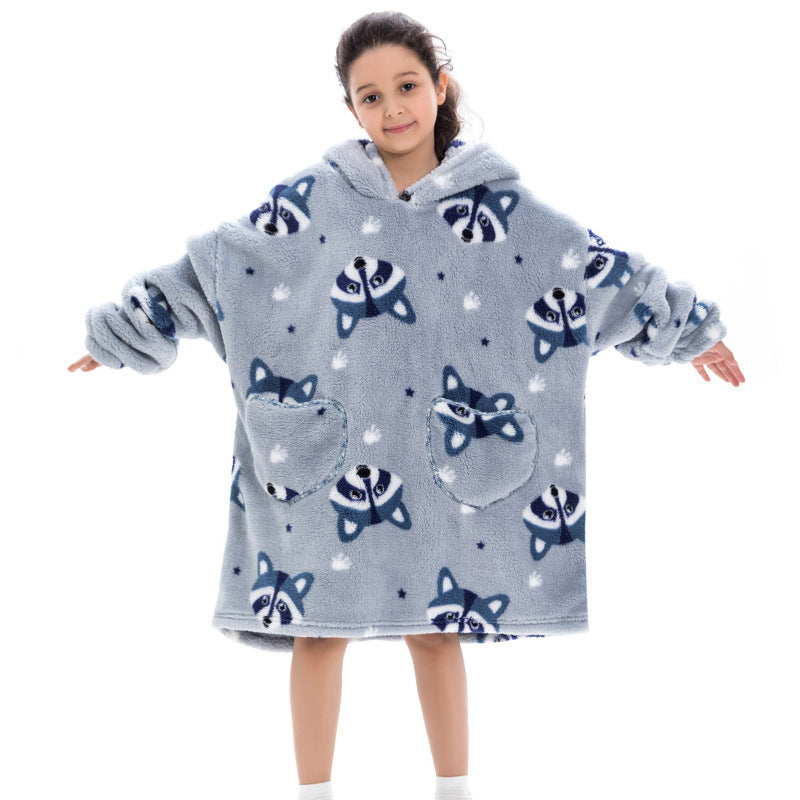 Oversized Thermal Sweatshirt for Kids