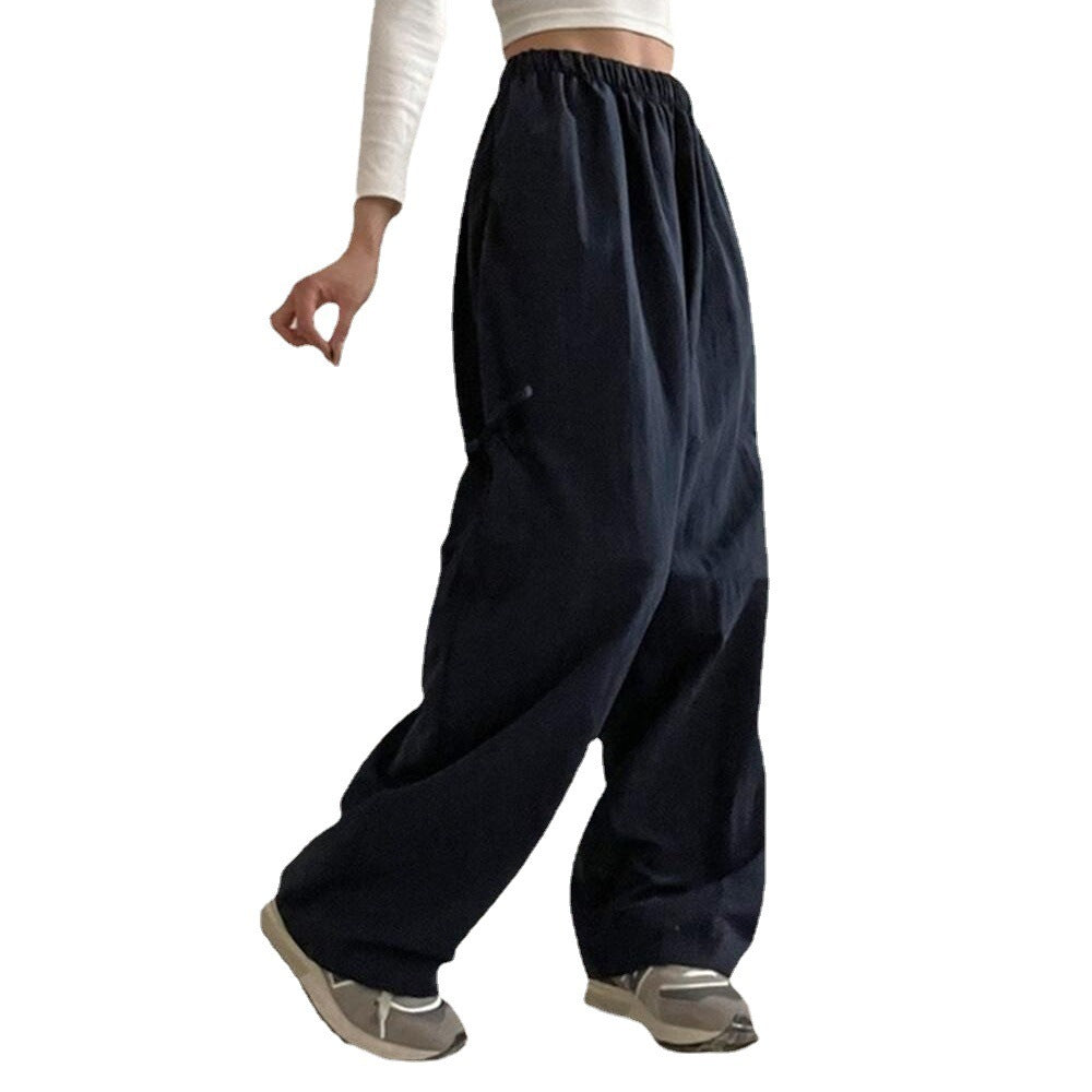 Loose Wide Leg Straight Casual Mopping Trousers