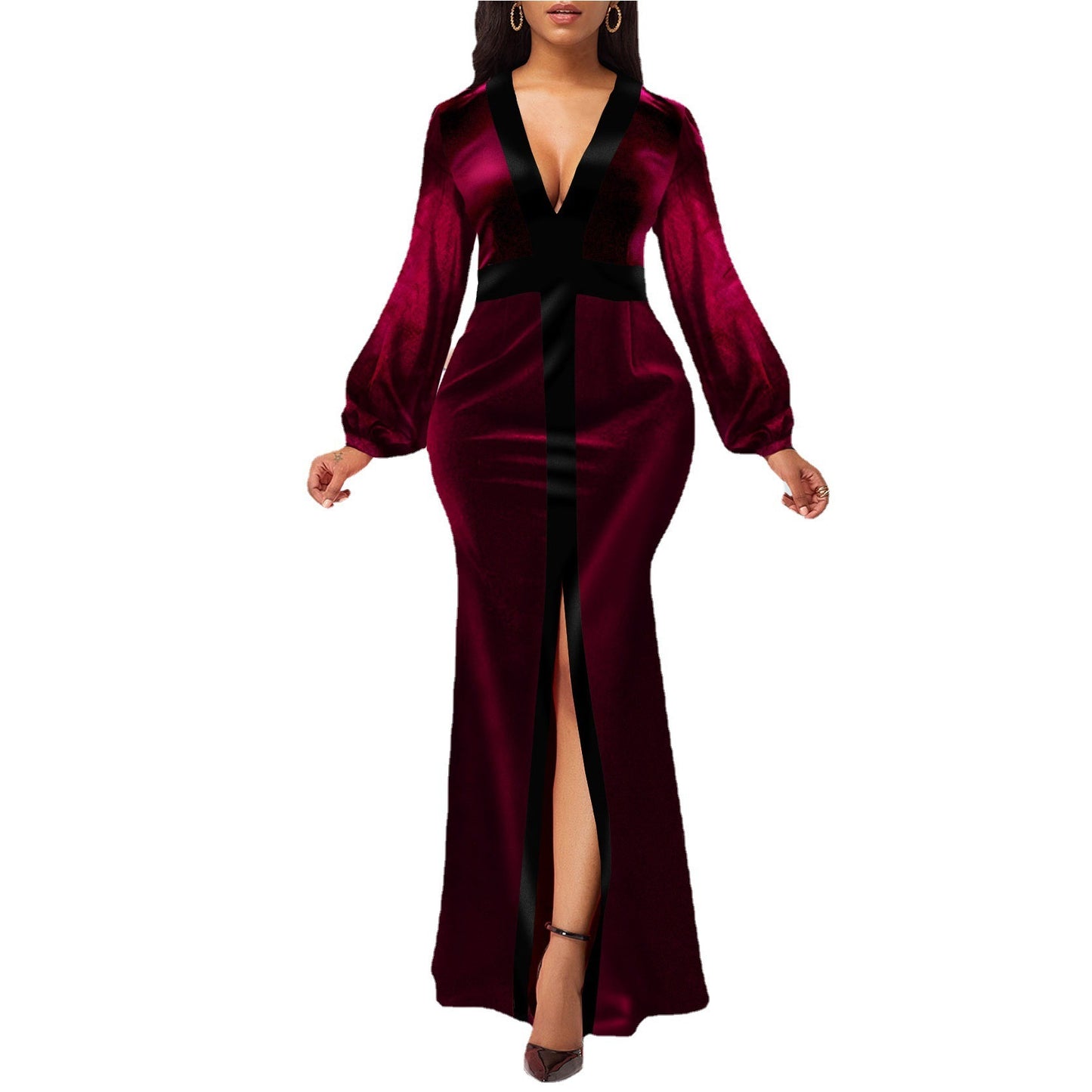 Bodycon Party Dress Slit Women