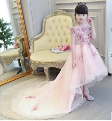 Long Flower Girl Dresses