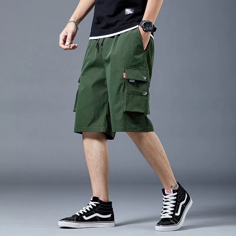 Loose Multi-pocket Cargo Shorts