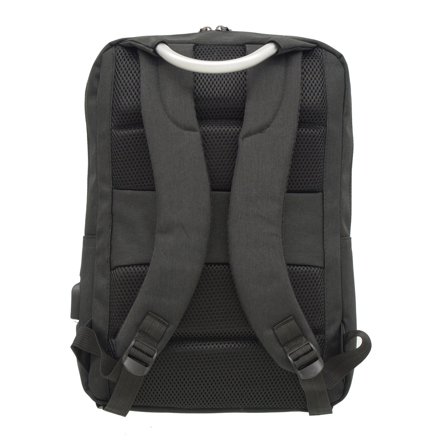 Rectangular Multi Pocket Backpack with USB