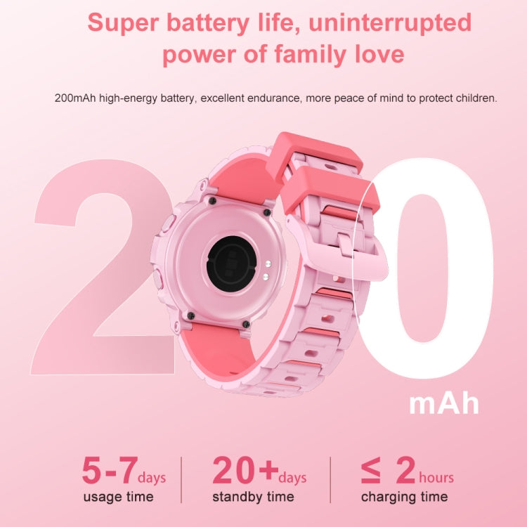 HT19 1.2 inch Round Screen IP68 Children Smart Watch, Support Sleep