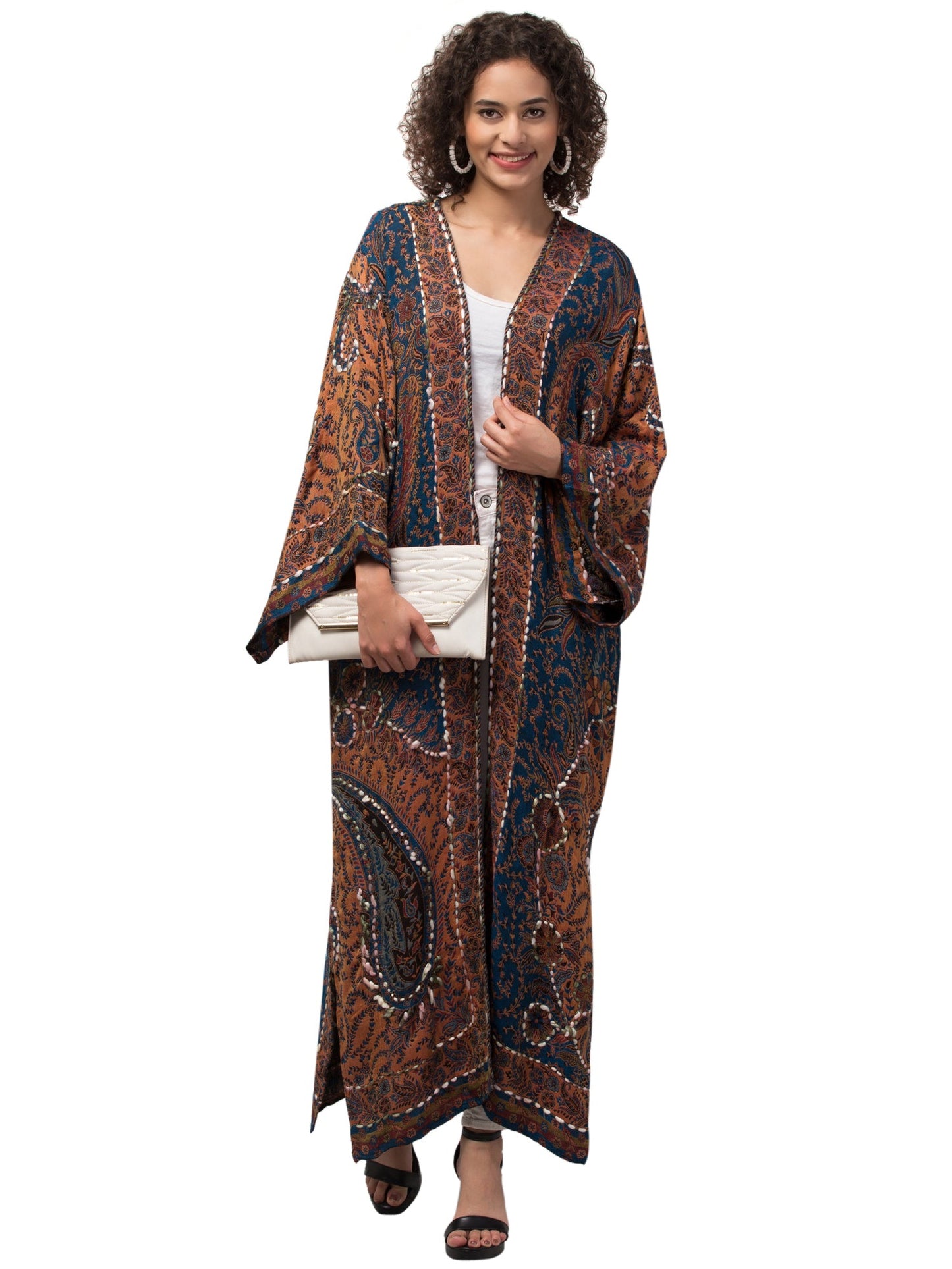 Infinity Thick Stitch Kimono Jacket