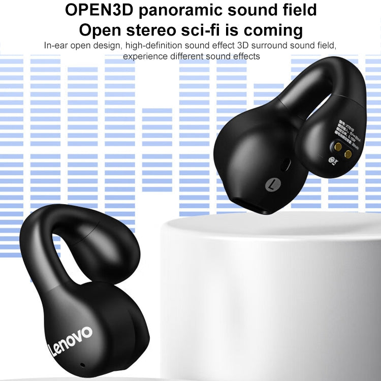 Lenovo XT61 Bluetooth 5.3 Ear Clip Type Wireless Bluetooth Earphone