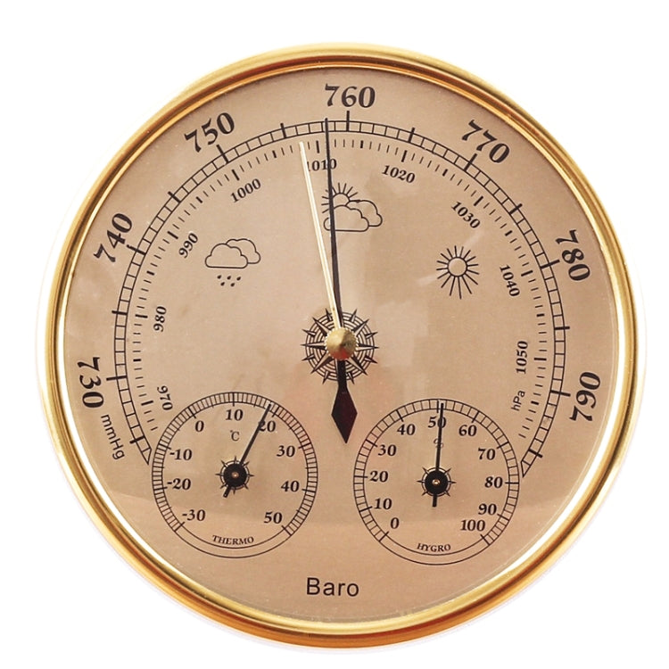 THB9392 Wall Hanging Household Weather Station Barometer Thermometer