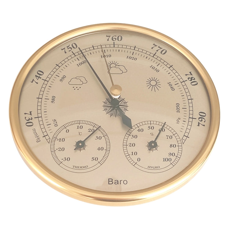 THB9392 Wall Hanging Household Weather Station Barometer Thermometer