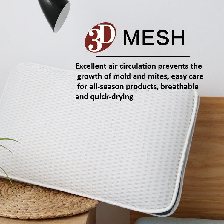 3D Slow Rebound Memory foam Core Double-Sided Mesh Pillow