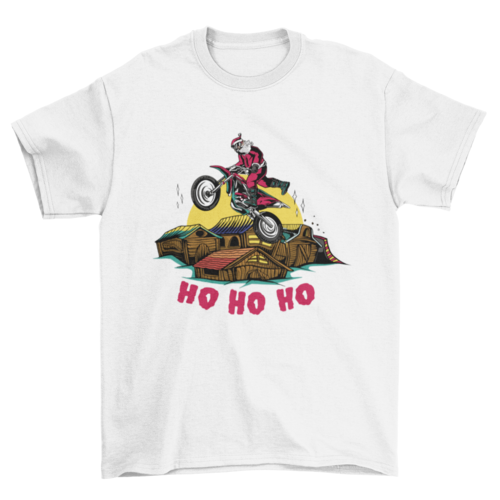 Extreme Santa Christmas t-shirt