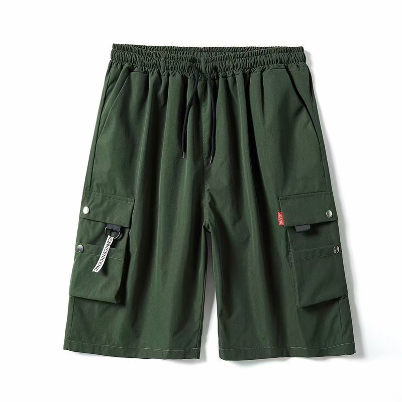 Loose Multi-pocket Cargo Shorts