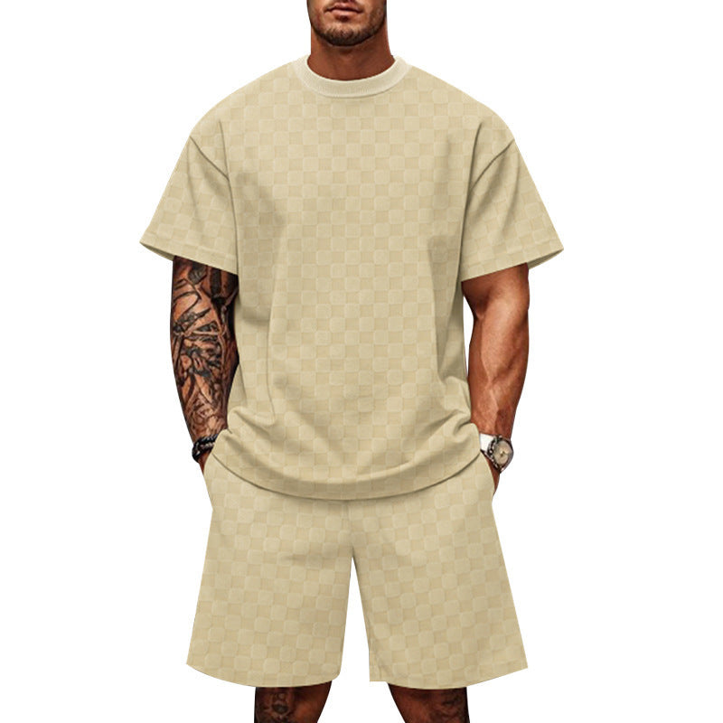 Loose Short-sleeved T-shirt Two-piece Set