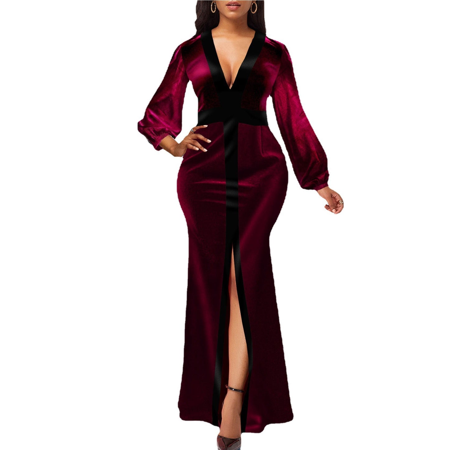 Bodycon Party Dress Slit Women