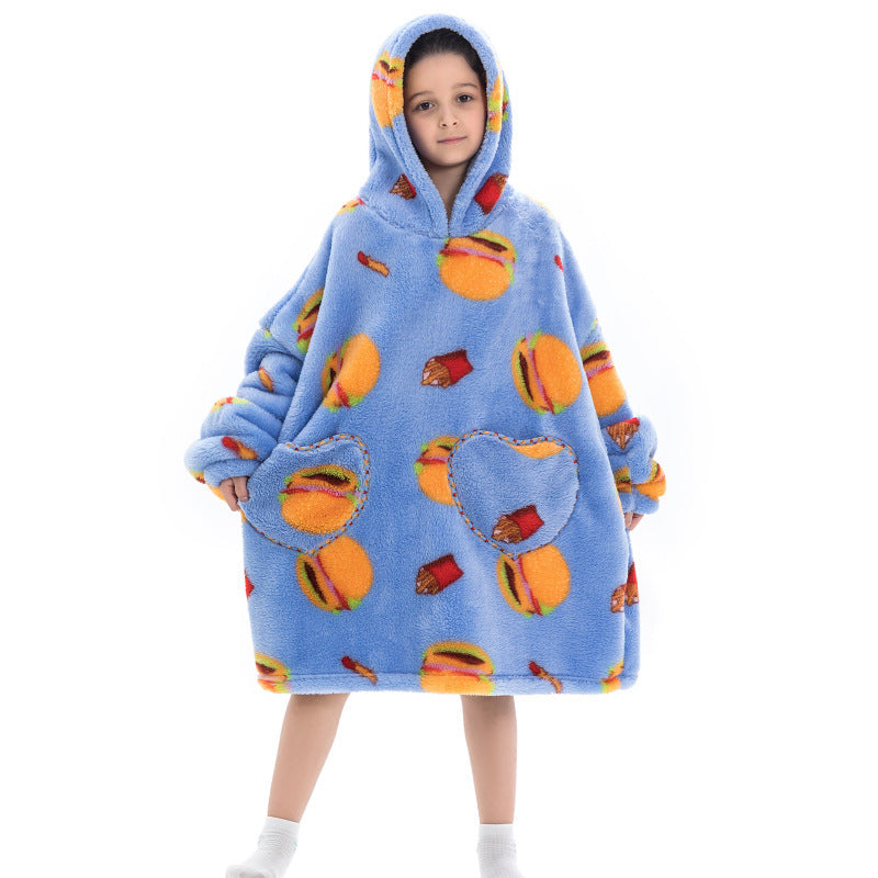 Oversized Thermal Sweatshirt for Kids