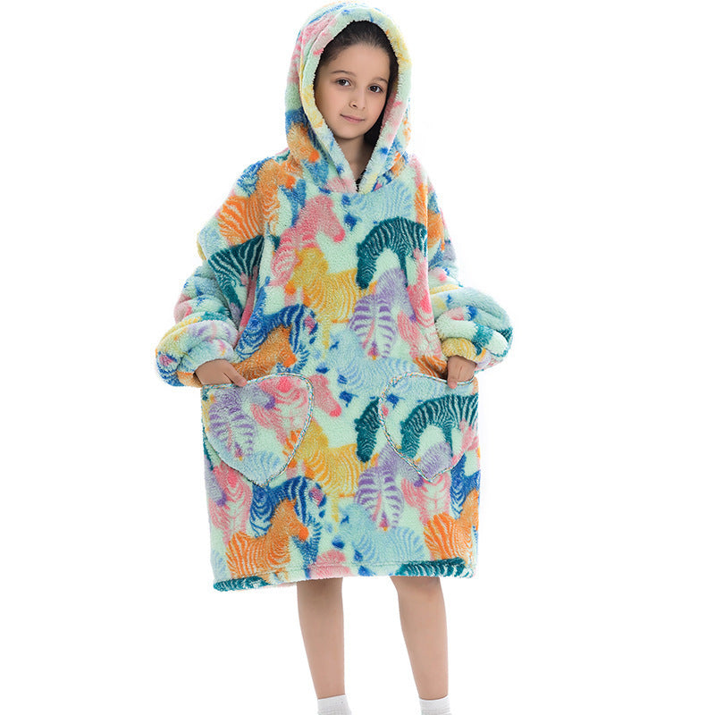 Oversized Thermal Sweatshirt for Kids