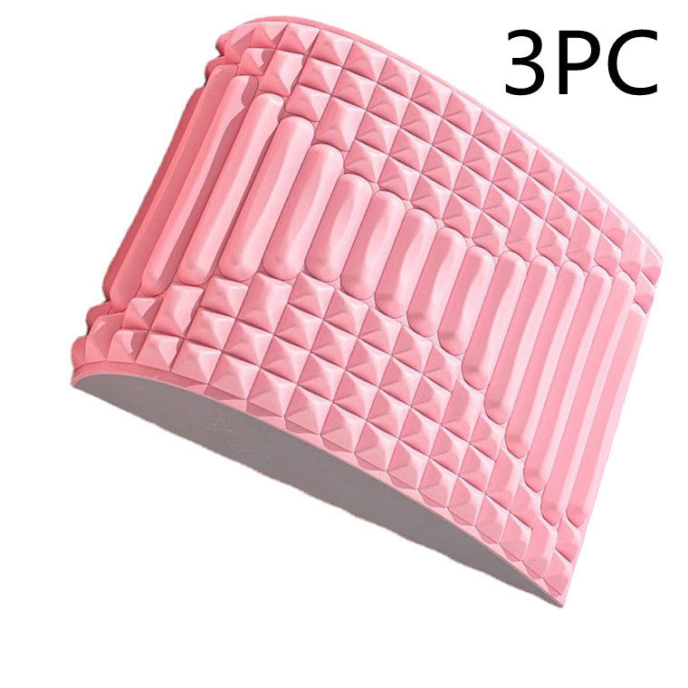 Back Stretcher Pillow Neck Lumbar Support Massager Sciatica Herniated Disc Pain Relief Massage Relaxation