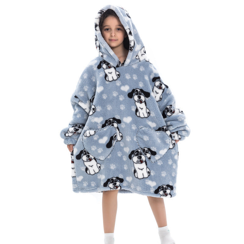 Oversized Thermal Sweatshirt for Kids