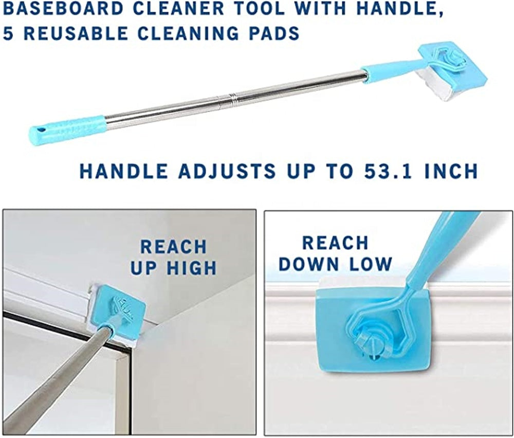 Retractable Household Universal Cleaning Brush Mop