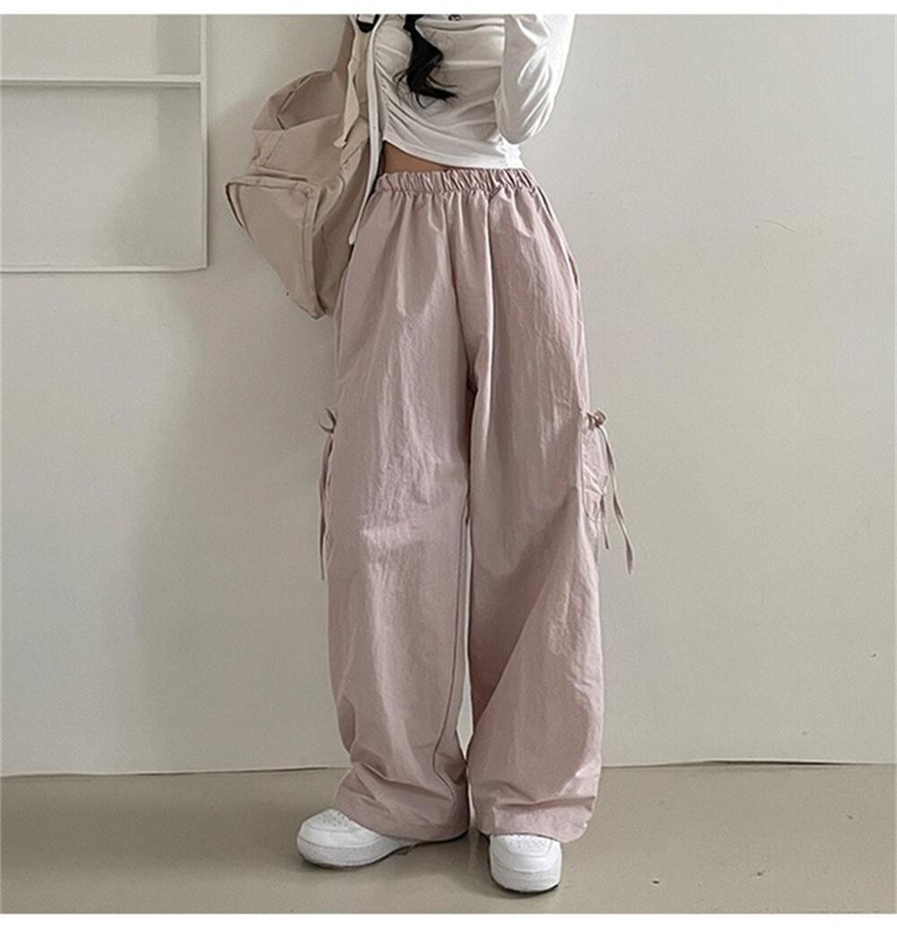 Loose Wide Leg Straight Casual Mopping Trousers