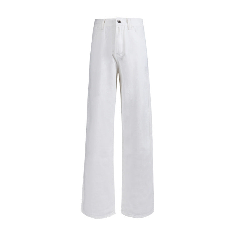 Loose Slimming And Wide Leg Straight Mopping Pants