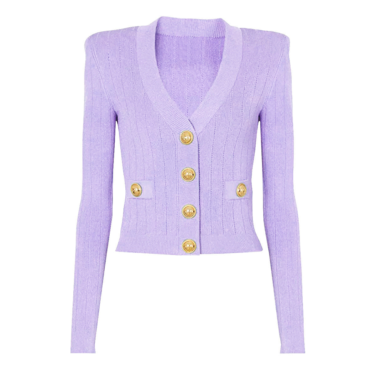 Women's Fashion Classic High Quality Versatile Jacket Knitted Sweater Cardigan