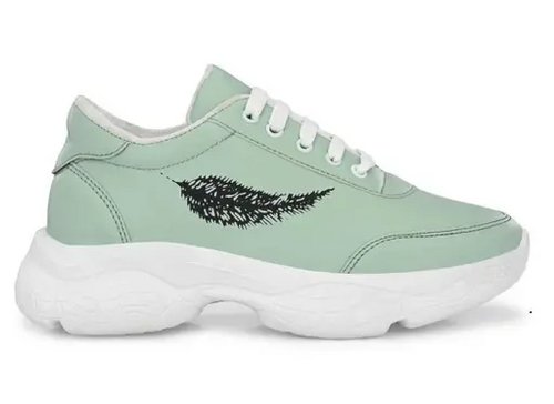 Women's Green styles Sports casuals shoes