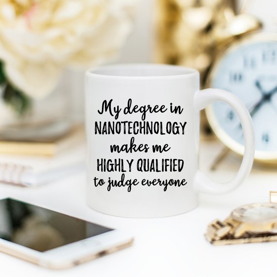 Nanotechnology Gift, Nanotechnology Mug,