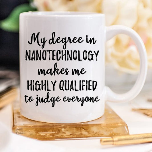 Nanotechnology Gift, Nanotechnology Mug,