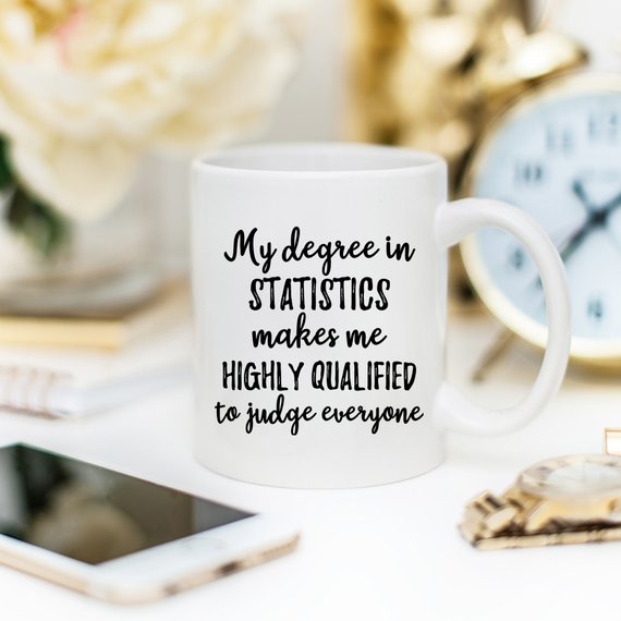 Statistics Gift, Statistics Mug, Statistician Mug,