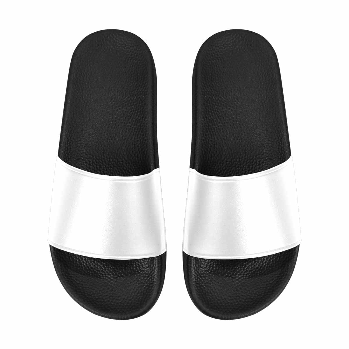 Men’s Slide Sandals / White